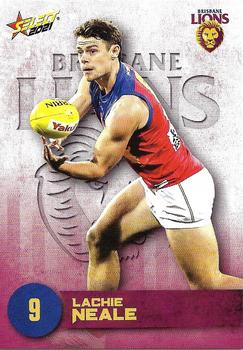 2021 Select AFL Footy Stars #18 Lachie Neale Front